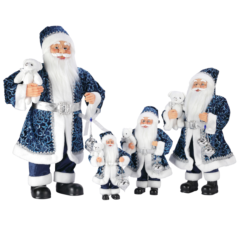 T24-Y011 30 ~ 110cm Decoración de Santa Claus de Navidad