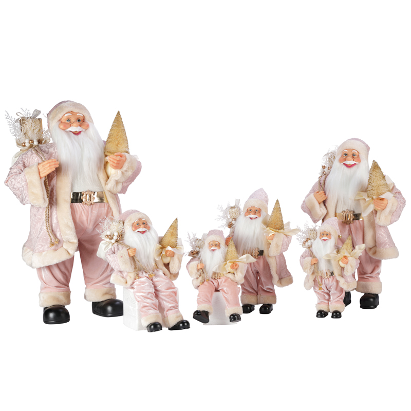 T24-Z006 30 ~ 110cm Decoración de Santa Claus de Navidad