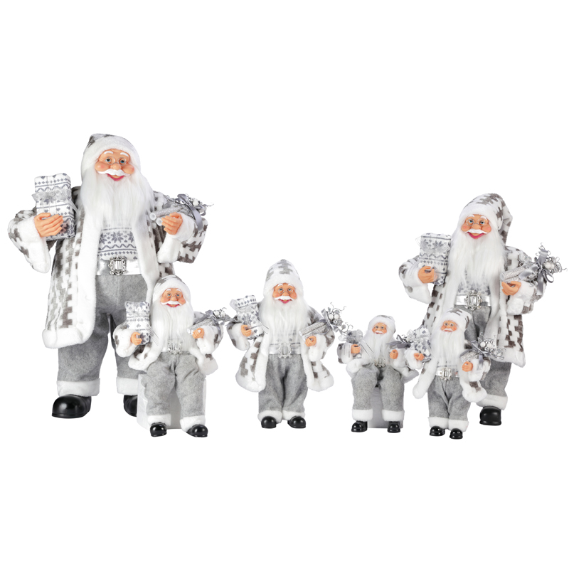 T24-Z007 30 ~ 110cm Decoración de Santa Claus de Navidad