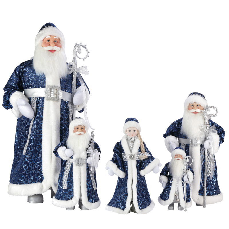 TM-S002 30 ~ 110cm Decoración de Santa Claus de Navidad