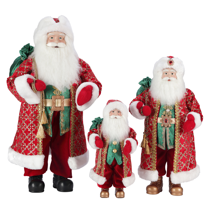 TM-S018 30 ~ 110cm Decoración de Santa Claus de Navidad