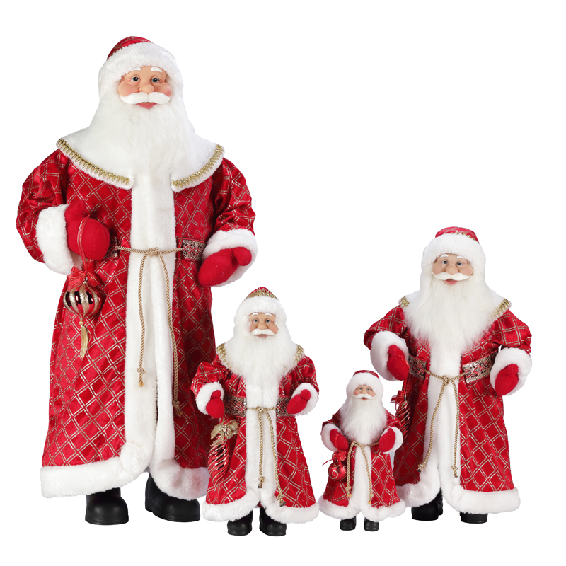 TM-S003 30 ~ 110cm Decoración de Santa Claus de Navidad